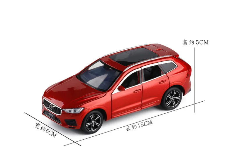Внедорожник XC60 из сплава 1/32 модель литья под давлением для внедорожников