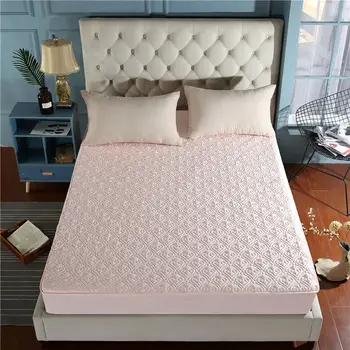 

Beautiful jacquard mothproof waterproof high quality mattress cover breathable mattress protector available all year round