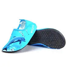 Обувь; Водонепроницаемая Обувь с принтом дельфина; гибкая быстросохнущая спортивная одежда с нескользящей подошвой