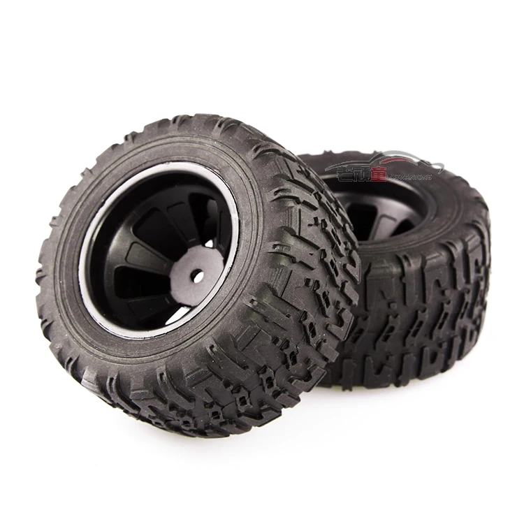 2 шт. LC Racing высококачественные аксессуары для 1:14 Bigfoot tire group L6061 специальные шины 12