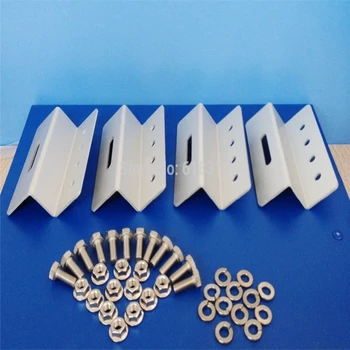 

2 sets Z- mounting 100% Aluminum Solar Panel Roof Mounting Bracket for carvan roof