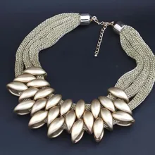 Высокое качество Colar ожерелье многослойная цепочка звезда золотое ожерелье подвеска Воротник Чокеры массивное ожерелье s для продажи