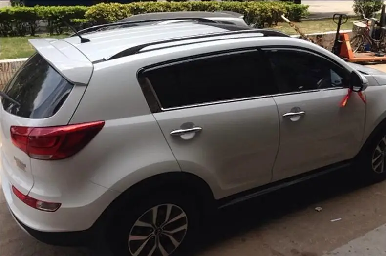 ABS задний багажник спойлер крыло для Kia Sportage R 2011 2012 2013 2014 2015 по EMS|Спойлеры и крылья|