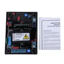 SX460-A Automatic Voltage Regulator Controller Single Phase Two-line AVR AC190-264V For Generator Spare Parts 10pcs lot intersil isl6263crz 6263crz 5 bit vid single phase voltage regulator for imvp 6 santa rosa gpu core