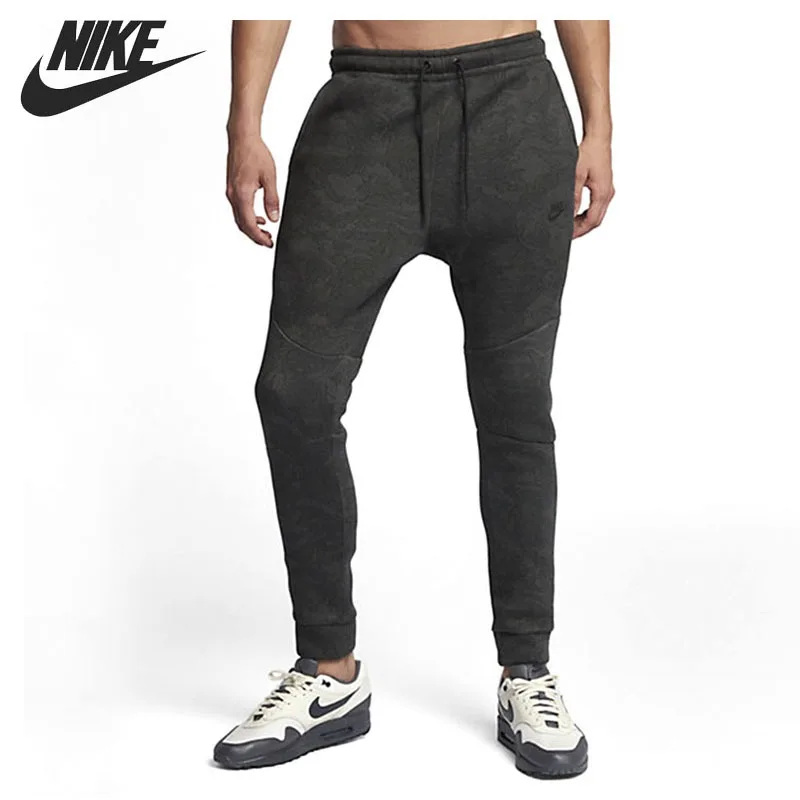 Оригинальный Новое поступление NIKE NSW TCH FLC PANT JQRD для мужчин's брюки девочек