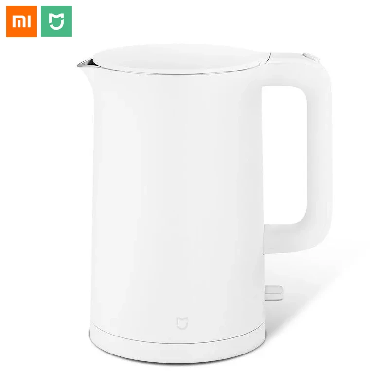 

Original Xiaomi Mijia Electric Water Kettle 1.5L Fast Boiling 304 Stainless Steel Liner 1800W Water Boiler Kettle Anti-Scalding