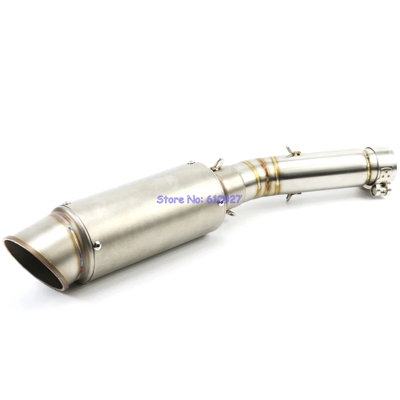 

Motorcycle CBR500 Slip On Exhaust System with DB Killer GP Exhaust Muffler and Stainless Steel Link Middle Pipe for CBR500R
