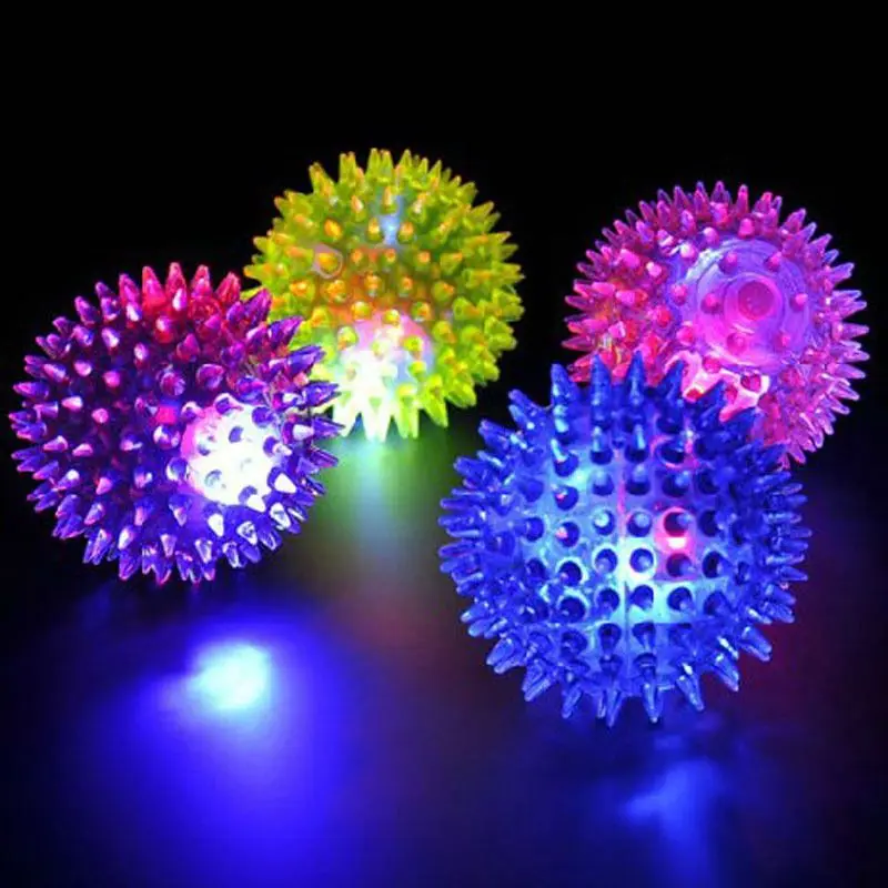 rubber ball with light inside