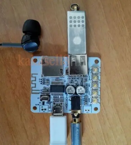 Bluetooth аудио приемник USB TF карта MP3 WMA FLAC декодирование плеер предусилитель выход