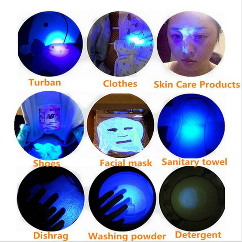 0513 UV Mini LED Flash Lights lamps Lightings 14