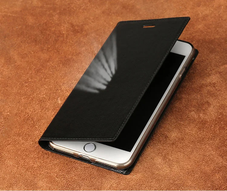 Роскошный флип-чехол для телефона samsung Galaxy S6 S7 S8 S9 Plus ультра-тонкий масляный воск кожа на присоске Портативный A5 A8 J5 J7
