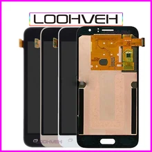 Получить скидку 4,5 «для samsung Galaxy J1 2016 J120F J120H J120M J120 ЖК-дисплей Дисплей Сенсорный экран сборки планшета Полный высокое качество