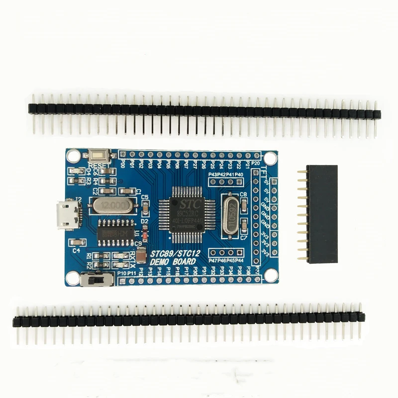 

100% NEW 51 single-chip microcomputer minimum system board STC89C52 STC51 STC89C52RC core development learning board