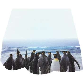 

4A 3D Shape Printed Sticky Notes,Kawaii Cute Sticky Notes,Printed With Emperor PenguIn,3.75 x 4.13 Inches,4A 8085