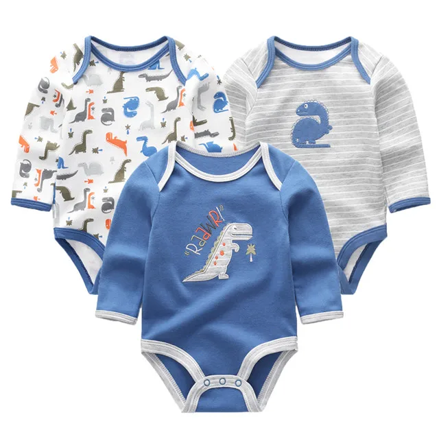 Новорожденных гимнастические костюмы для мальчиков с круглым вырезом 3 6 9 12 месяцев хлопок для девочек комбинезоны одежда Детский комбинезон летняя одежда для маленьких мальчиков - Цвет: BDL3022
