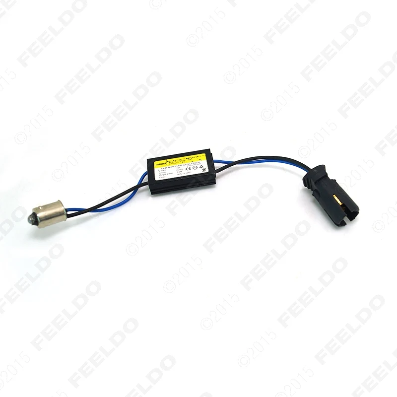 FEELDO 1 шт. DC12V BA9s светодиодный световой предупреждающий декодер компенсатора