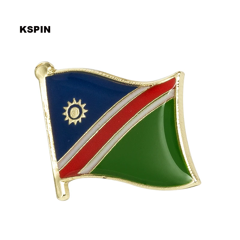 

Namibia flag pin lapel pin badge Brooch Icons 1PC KS-0135