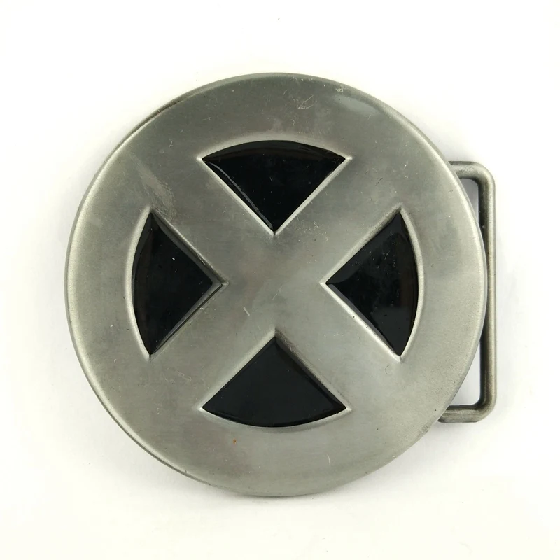 Sewing accessories Retail Wholesale Buckle x men belt buckle zinc alloy