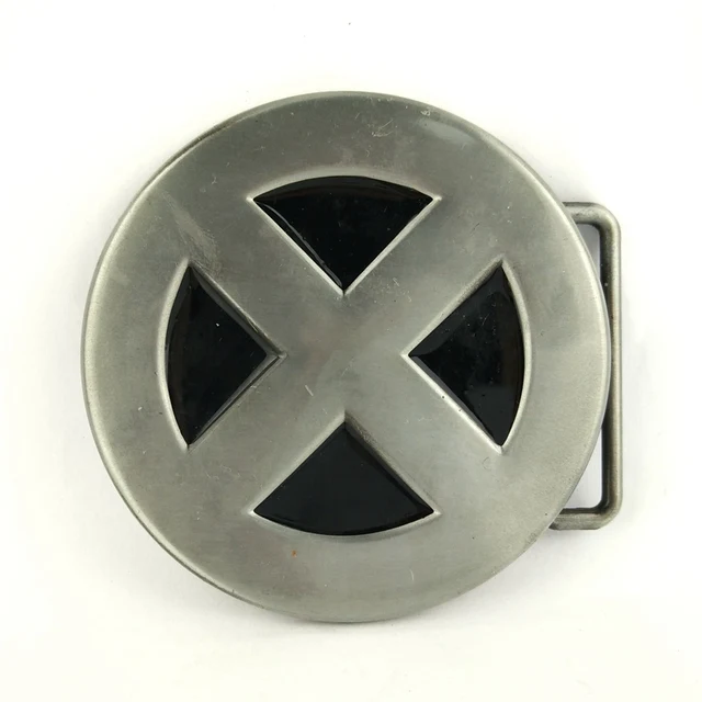 Sewing accessories Retail Wholesale Buckle x men belt buckle zinc alloy