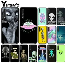 Yinuoda Alien Believe UFO ET cute Emoji TPU black Phone Cover for Huawei P10 plus 20 pro P20 lite mate9 10 lite honor 10 view10 Yinuoda Alien Believe UFO ET cute Emoji TPU black Phone Cover for Huawei P10 plus 20 pro P20 lite mate9 10 lite honor 10 view10