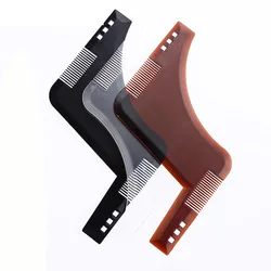 Beard Styling Template Stencil Beard Comb For Men Lightweight And Flexible Fits All-In-One Tool Beard G0303 Beard Styling Template Stencil Beard Comb For Men Lightweight And Flexible Fits All-In-One Tool Beard G0303