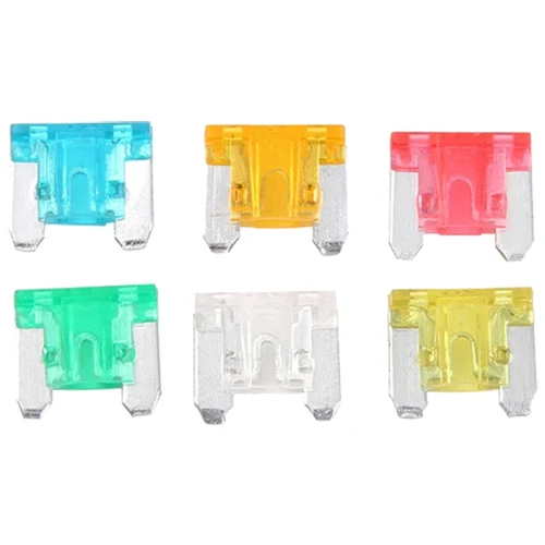 120 pcs Low Profile Mini Size Blade Fuse Assortment Set Auto Car Truck