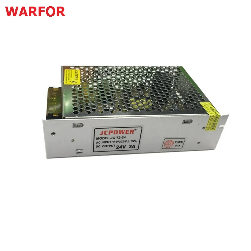 

Best price DC24V 3A 72W Universal Regulated Switching Power Supply for CCTV Led Radio Free shipping