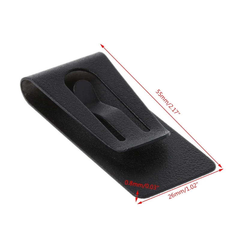 Slim Stainless Steel Men Purse Cash Money Clip Wallet Credit Card ID Holder