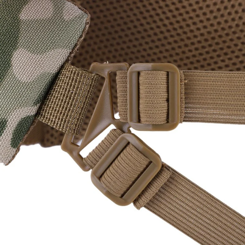 Новые военные энтузиасты наружные принадлежности для самообороны половинные камуфляжные защитные металлические стальные сетки