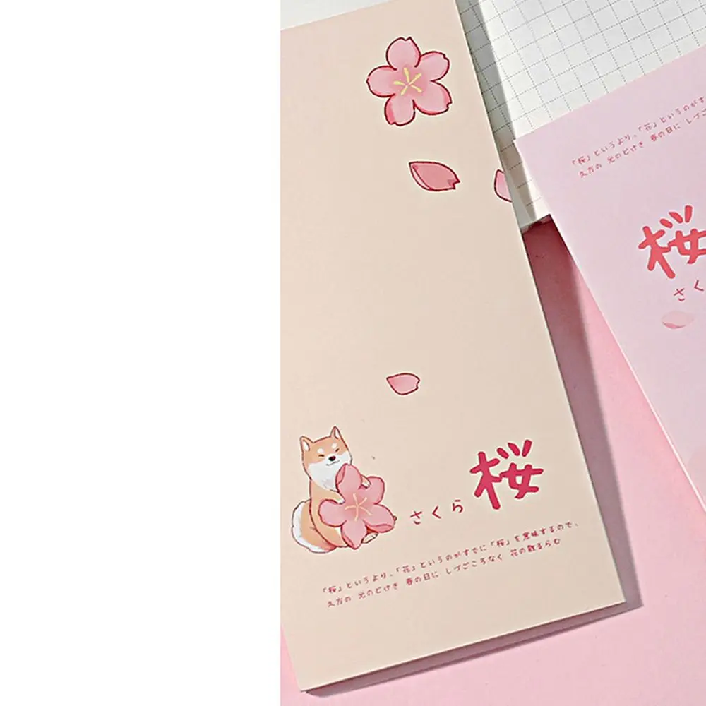 Новое поступление Sakura flower series note book Page еженедельные наклейки для дневника школьные принадлежности для девочек в подарок