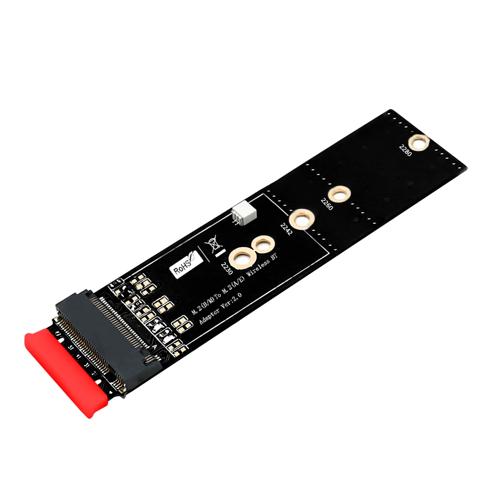 SP Черный Металлический Чехол B + M key M.2 NGFF SSD для SATA 6 карта адаптера с разъемом m2