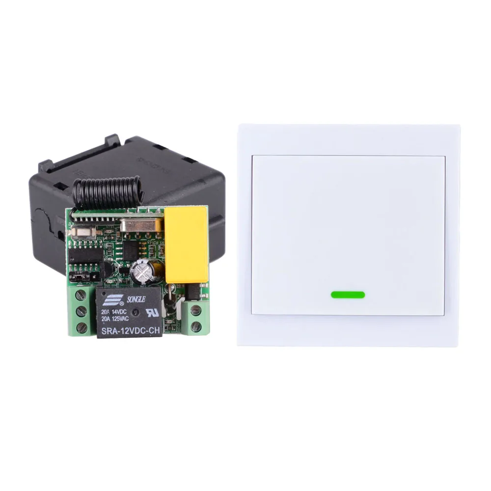 

Wireless Remote Control Switch AC 220V Receiver Wall Panel Remote Transmitter Hall Bedroom Ceiling Lights Wall Lamps