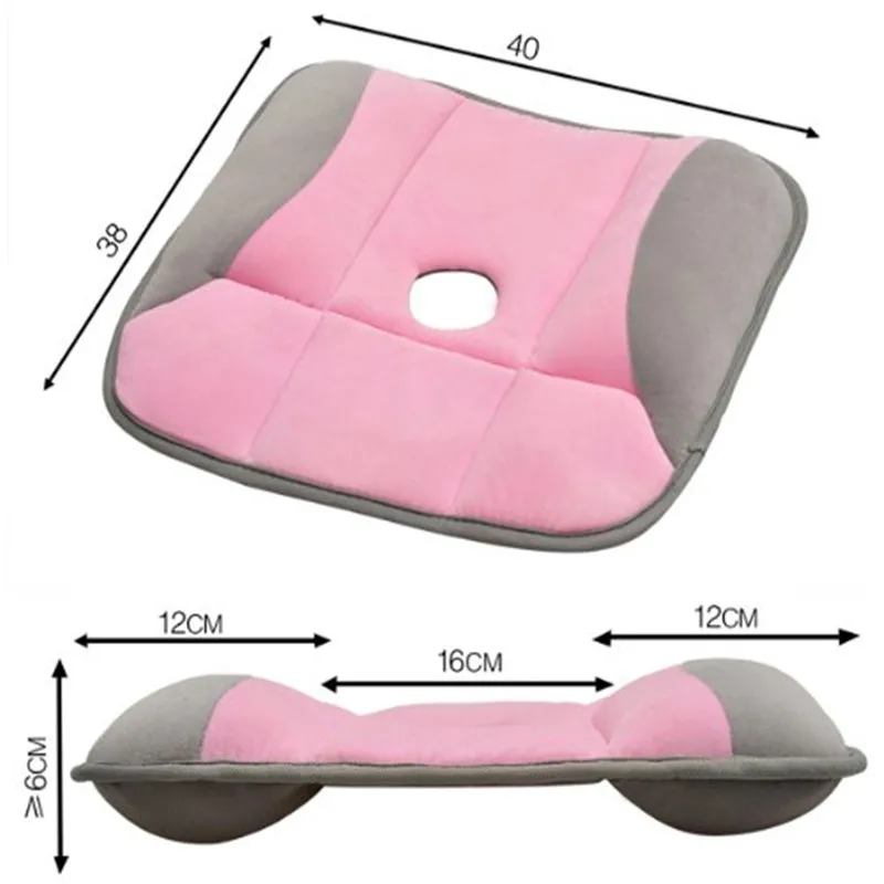 Coccyx Orthopedic Seat Chair Hip Push Up Cushion for Lower Back Tailbone and Sciatica Pain Relief, Ergonomic Enhance Posture Alleviate Tailbone Pressure (3)