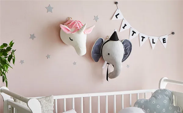

EDC Cute Unicorn Lucky Hanging wall Christmas Doll Plush Stuffed Sleeping Baby Child Toy Gift pillow