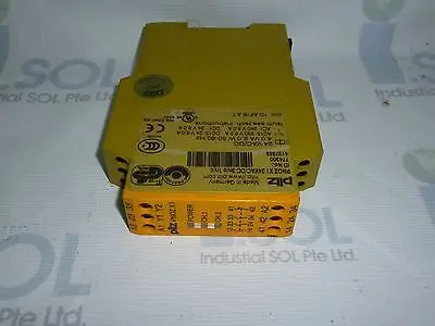 

DHL/EMS 10 LOTS Pilz Safety Relay PNOZ X1 Ident Nr. 774300 24VDC -C3 -D9