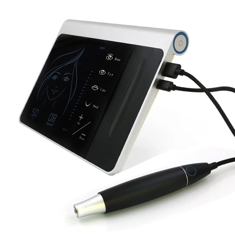 18 New Dermographe Maquillage Permanent Makeup Machine Tattoo Needle Pen Tattoo Kit Tattoo Gun Liberty Digital Tattoo Machine Tattoo Guns Aliexpress