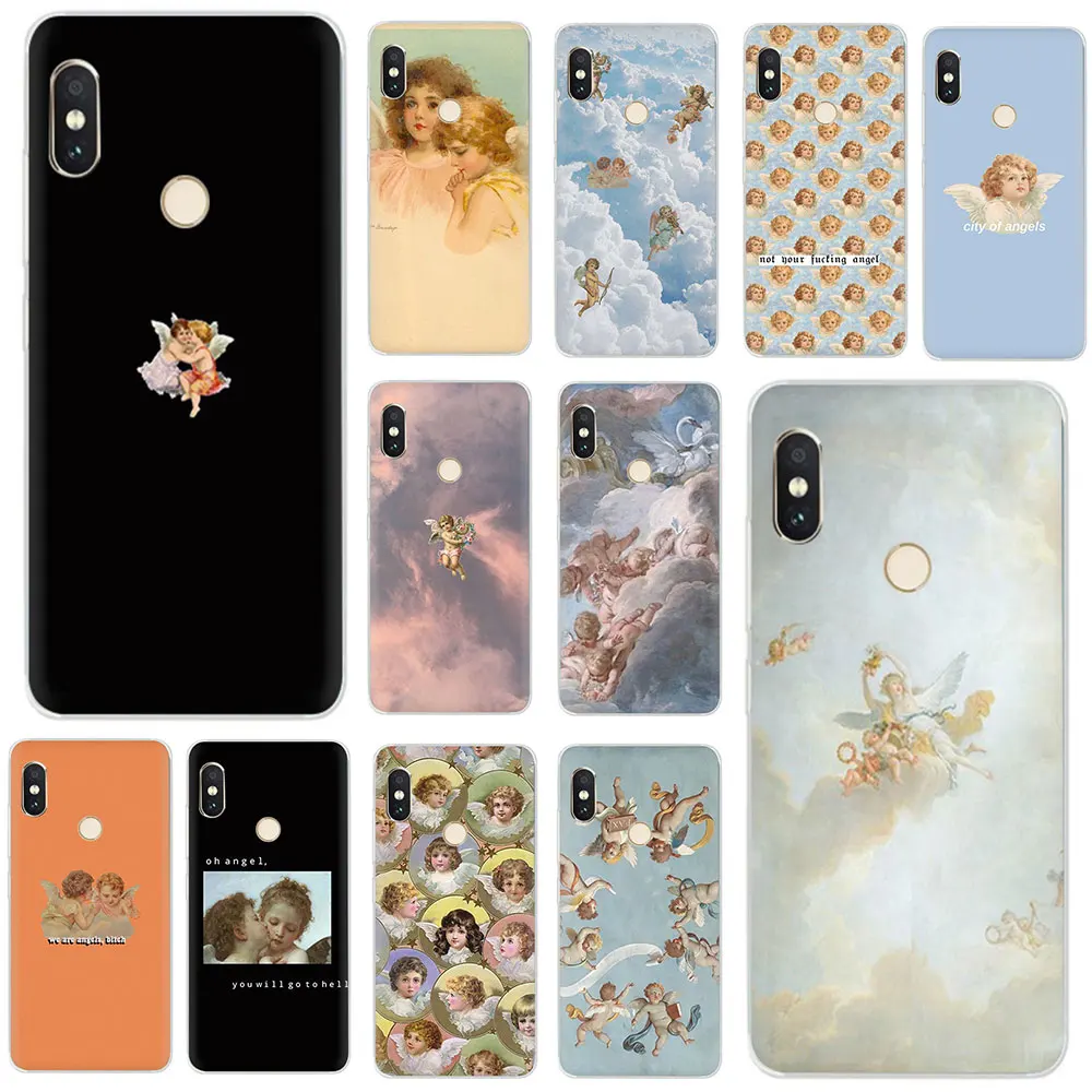 Новые чехлы Renaissance angels жесткий чехол для телефона Xiaomi Mi Mix 2S Max 3 F1 6 8 9 SE A2 Lite A1 9T CC9e A3