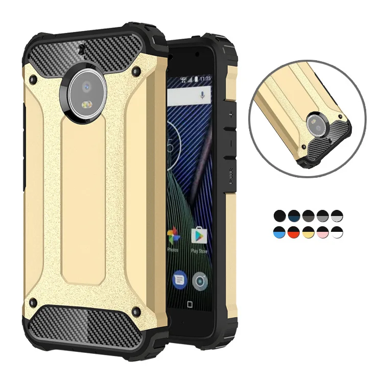 

For Motorola Moto G6 G5 E5 Plus Play Cases 360 Anti Shock Impact Armor Case For Moto G5s Plus Z Play Z Force Cover Sheer Fundas