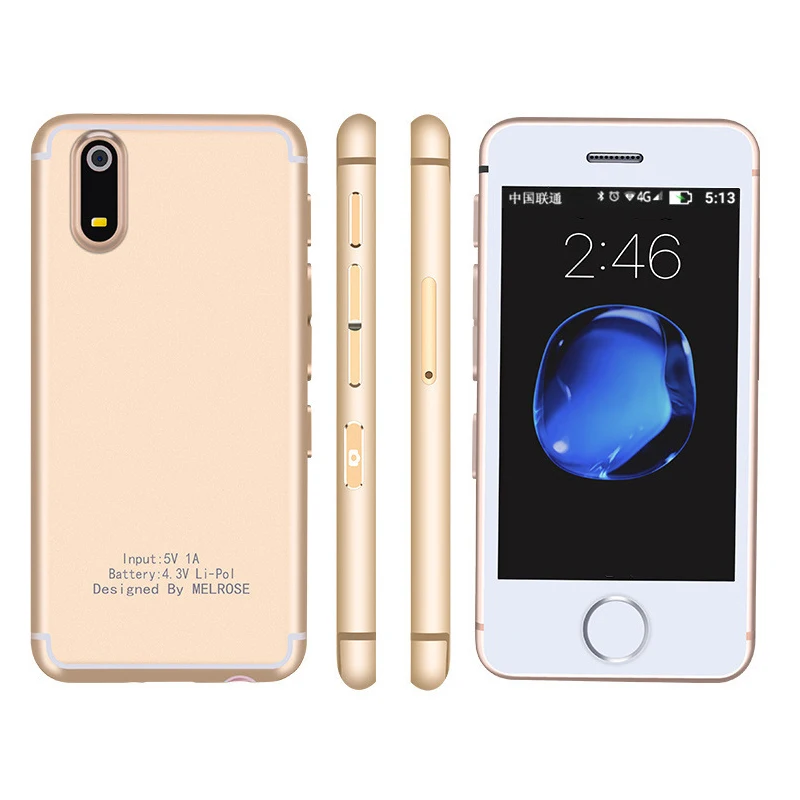  MELROSE S9X Flagship Ultra-thin Mobile Phone Mini Personality Student Pocket Smartphone