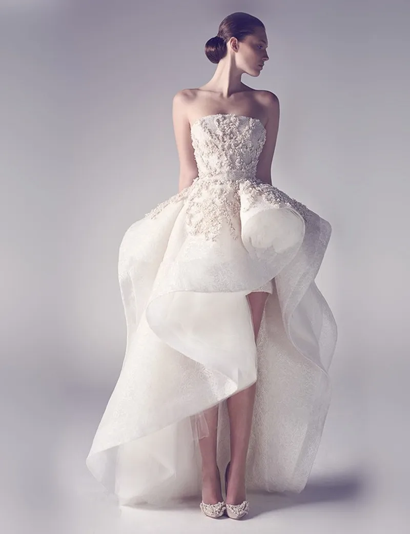 Tinggi Rendah Wedding Dress-Beli Murah Tinggi Rendah 