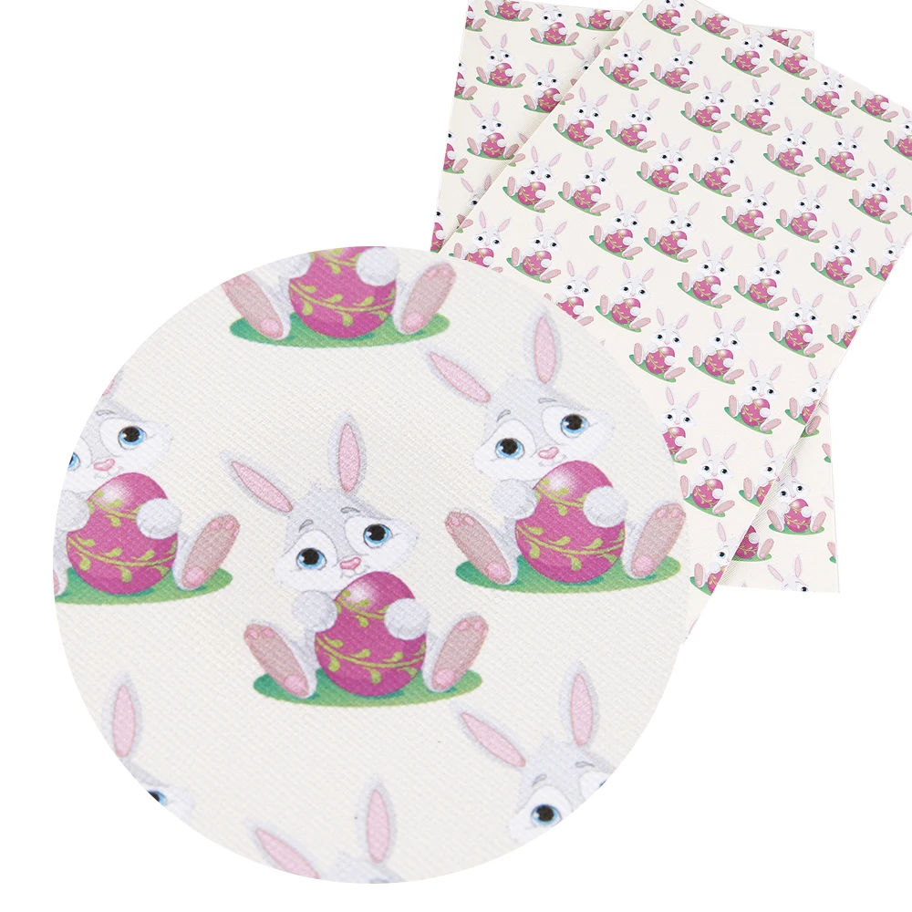 

BIG Sale!! David accessories 20*34cm Rabbit Synthetic Leather Patchwork For Hair Bow Handbags Handmade Materials DIY,1Yc5063
