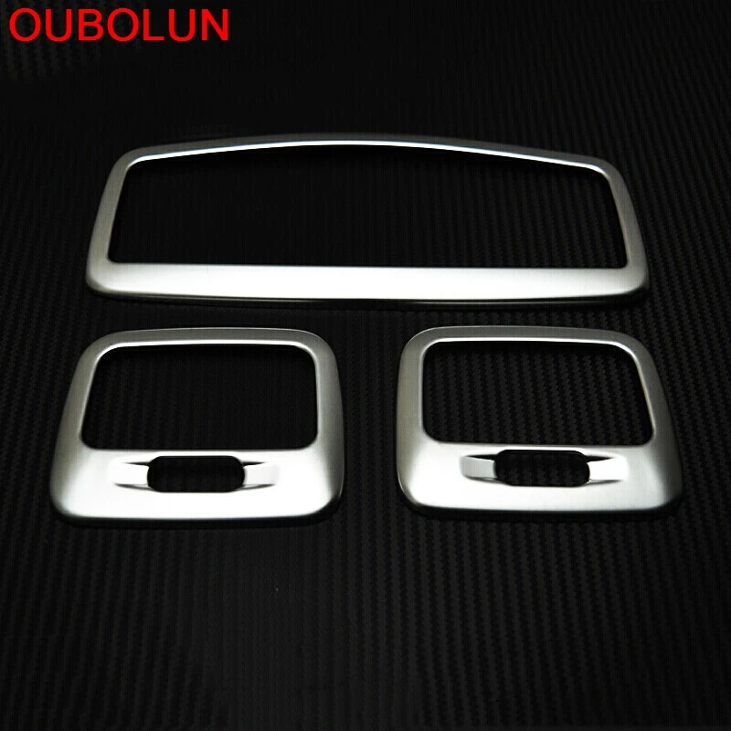 OUBOLUN ABS хром для Mitsubishi ASX 2013 2014 2015 2016 Передняя Задняя лампа чтения крышка лампы