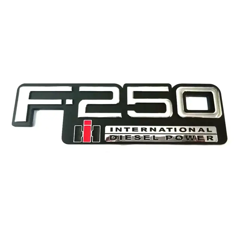 

1PC/LOT ABS F250 F-250 International Power Auto Emblem Badge Sticker