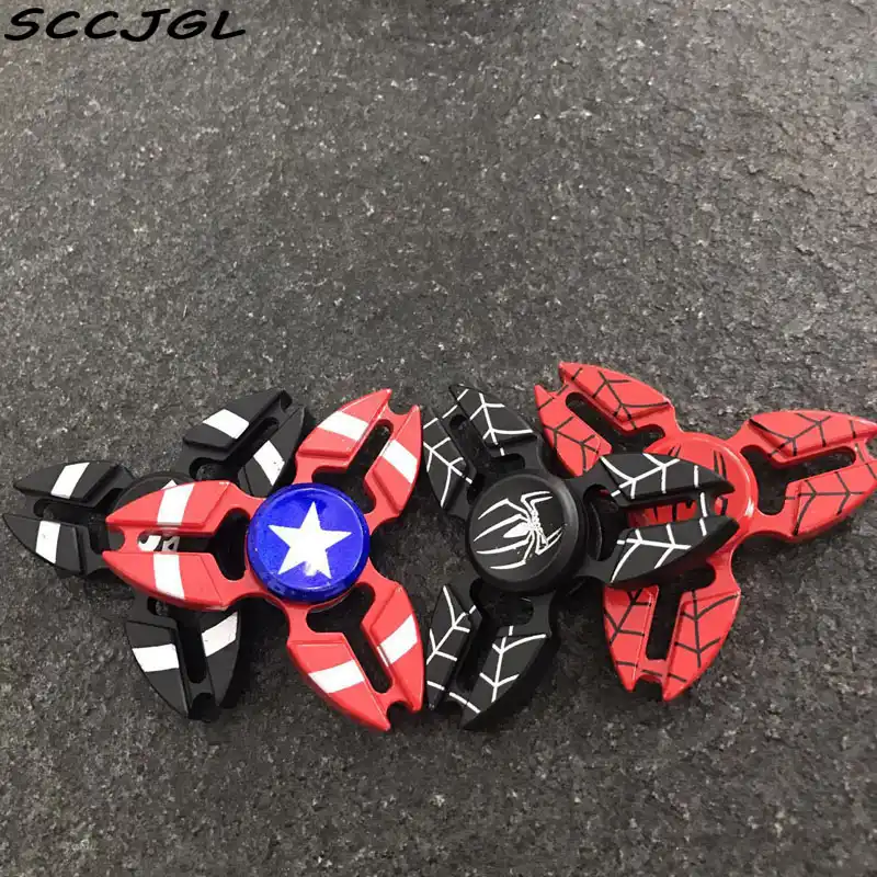 spiderman fidget spinner