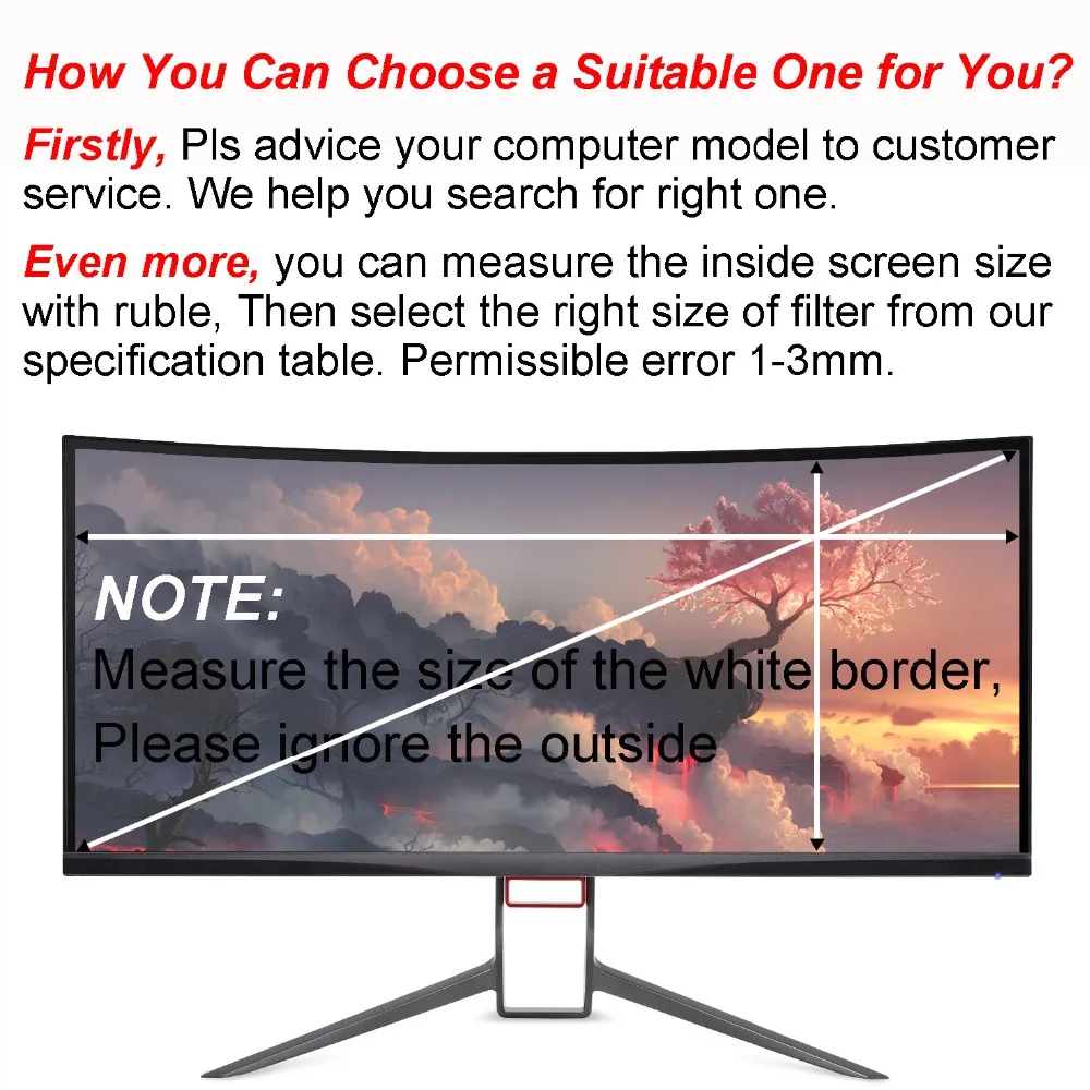 Flash Deal YOSON Screen Privacy Filters 29 inch 21:9 Privacy Screen Protector 26.54x11.22inch/674x285mm Anti-Glare Monitor Filter 3 Flash Deal YOSON Screen Privacy Filters 29 inch 21:9 Privacy Screen Protector 26.54x11.22inch/674x285mm Anti-Glare Monitor Filter 3