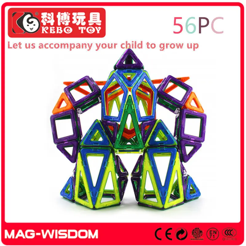 

NoEnName_Null  56PC Drums Variety of magnetic combination of building blocks