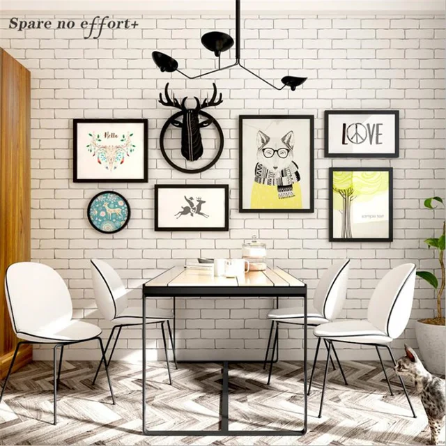 Nordic Picture Frames for Paintings Living Room Photo Frame Set Big