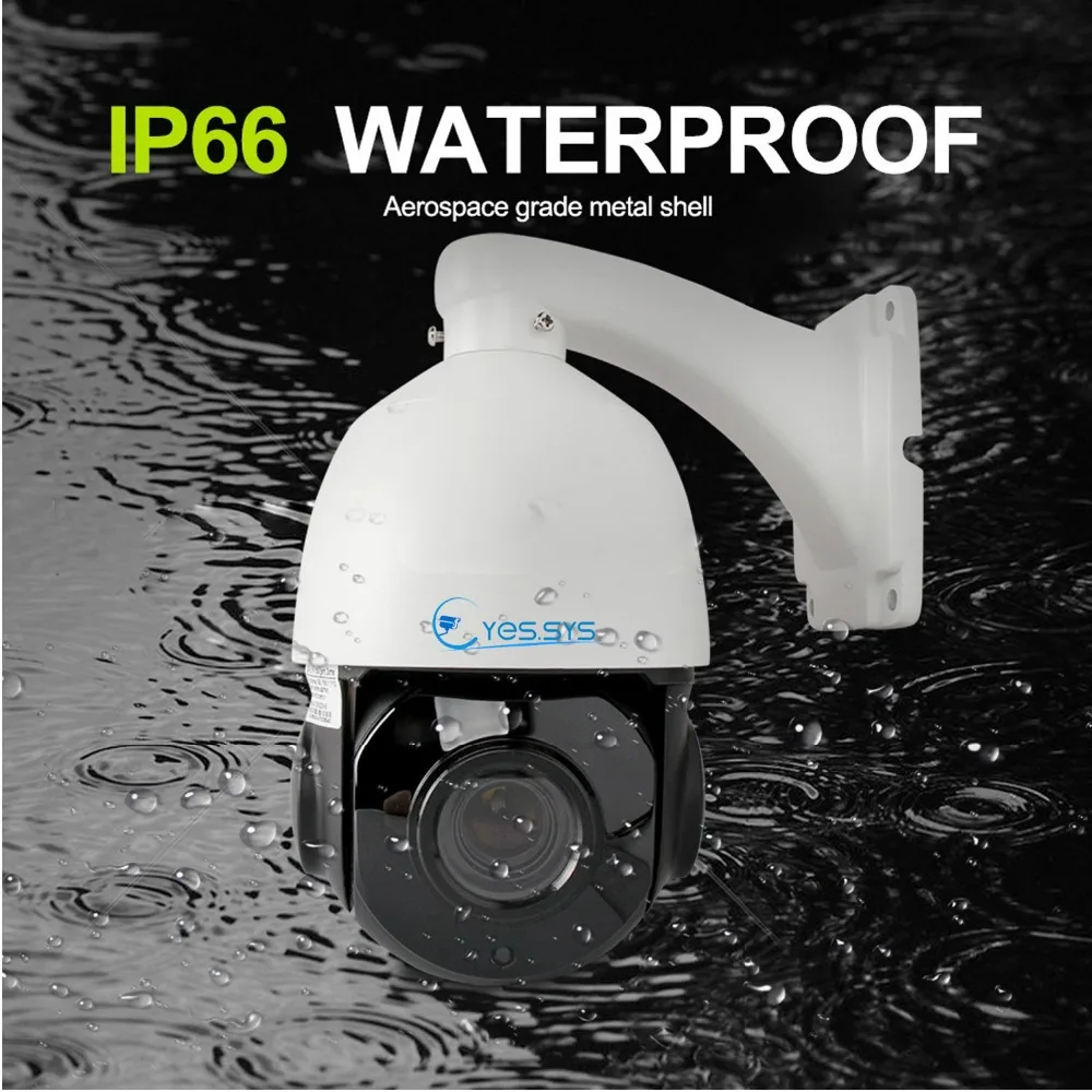 Eyessys 30x зум 48 в POE 5MP PTZ IP камера наружная Onvif водонепроницаемая купольная IR 60M P2P