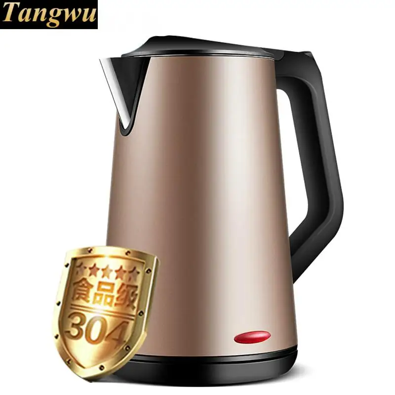 Electric Kettle Thermos 304 Stainless Steel Flask Open Water Bottle