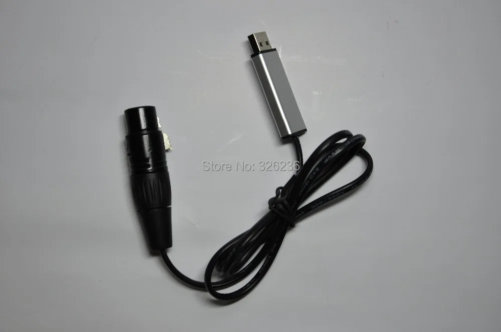 Светодиодный контроллер USB DMX512 сценический светильник мощный компьютерный